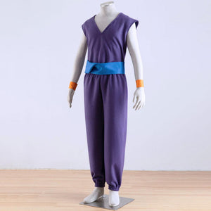 Men and Kids Dragon Ball Costume Piccolo Cosplay Practice Clothes Full Set