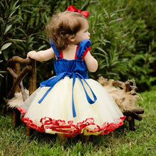 Load image into Gallery viewer, Princess Costume Snow White Summer Dress With Accessories For Toddler Girls Party
