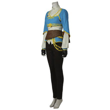 Load image into Gallery viewer, Womens The Legend of Zelda Breath of the Wild Princess Zelda High Quality Cosplay Costume