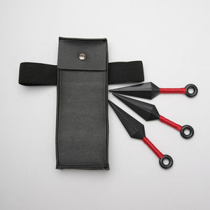 Naruto Costume Naruto Ninja Pack with 3 Kunai Leg Band Bag