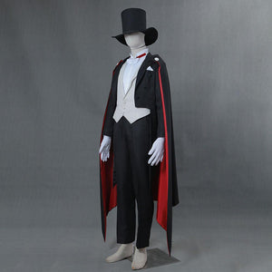 Men and Kids Sailor Moon Costume Tuxedo Mask Chiba Mamoru Cosplay Full Fighting Sets