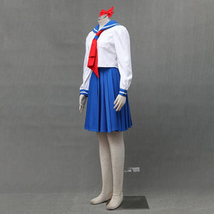 Women and Kids Sailor Moon Costume Sailor Venus Aino Minago Cosplay School Uniform Sets