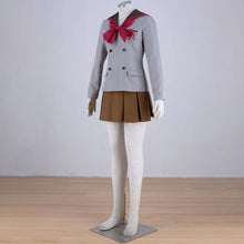 Load image into Gallery viewer, Women and Kids Sailor Moon Costume Sailor Mars Heino Rei Cosplay Winter School Uniform Sets