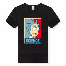 Load image into Gallery viewer, Mens Rick and Morty Cotton Tee Shirt Crew Neck Printed Summer Casual Tops
