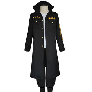 Tokyo Revengers Costume Sano Manjiro Cosplay Tokyo Manji Gang Leader Costume For Men and Kids