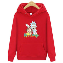 Load image into Gallery viewer, Rick and Morty Cotton Hoodies Pullover Printed Sweatshirts For Men