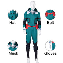 Load image into Gallery viewer, My Hero Academia Midoriya Izuku Deku Fighting Suit Cosplay Costume