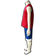 Load image into Gallery viewer, Men and Children One Piece Costume Monkey D Luffy Cosplay Sets