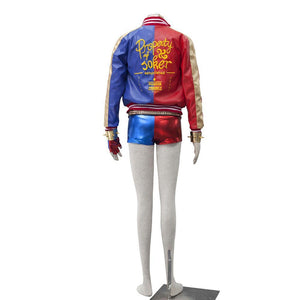 Suicide Squad Costume Harley Quinn Cosplay Set For Women and Kids