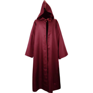 Star Wars Costume Jedi Knight Cosplay Cloak Solid Color Robe For Unisex