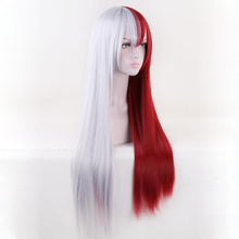 Load image into Gallery viewer, My Hero Academy 30in/80cm Todoroki Shoto Cosplay Long Wigs
