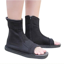Load image into Gallery viewer, Naruto Shippuden Naruto Ninja Black Shoes for Cosplay