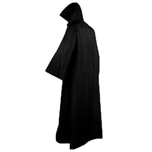Load image into Gallery viewer, Star Wars Costume Jedi Knight Darth Vader Cosplay Cloak Solid Black Robe For Unisex