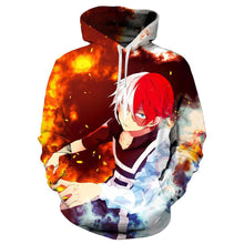 Load image into Gallery viewer, Mens My Hero Academia Printed Pullover Trainning Suit Hoodie Sweatshirt
