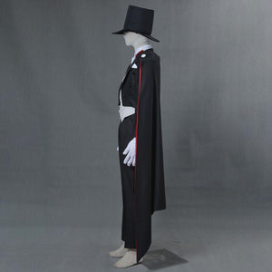 Men and Kids Sailor Moon Costume Tuxedo Mask Chiba Mamoru Cosplay Full Fighting Sets