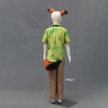 Load image into Gallery viewer, Zootopia Costume The Fox Nick Wilde Cosplay Set For Kids and Men