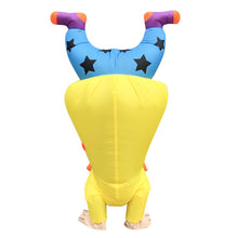 Load image into Gallery viewer, Inflatable Handstand Joker Cosplay Costume Blow Up Suit Halloween party For Adults