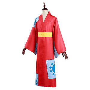 One Piece Costume Monkey D Luffy Roronoa Zoro Trafalgar Law Wano Country Cosplay Sets