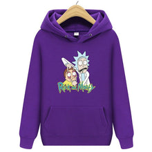Load image into Gallery viewer, Rick and Morty Cotton Hoodies Pullover Printed Sweatshirts For Men