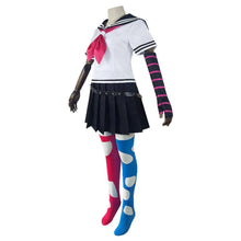 Load image into Gallery viewer, 6 PCS Danganronpa Costume Mioda Ibuki Cosplay Dress Set Sailor Suit
