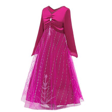 Load image into Gallery viewer, Kids Frozen Costume Princess Elsa Cosplay Birthday or Party Dress With Accessories