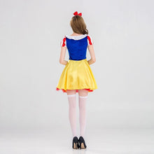 Load image into Gallery viewer, Women&#39;s Snow White Costume Adult Princess Costumes Dress With Stocking and Headband