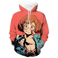 Load image into Gallery viewer, Mens My Hero Academia Printed Pullover Trainning Suit Hoodie Sweatshirt