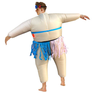 Inflatable Hula Dance Cosplay Costume Halloween Christmas Party For Adults