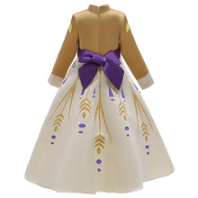 Load image into Gallery viewer, Kids Frozen Costume Princess Anna Cosplay Birthday or Party Dress With Accessories