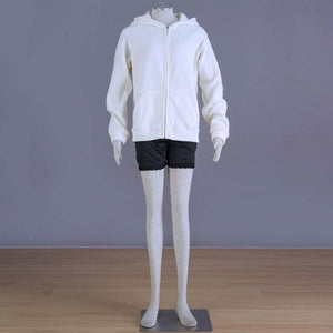 Women and Kids Sailor Moon Costume White Cat Artemis Embroidered Cosplay Sweatshirt