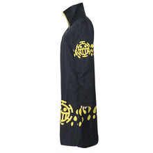 Load image into Gallery viewer, One Piece Costume Trafalgar Law Cosplay Coat with Hat For Men Halloween Costumes
