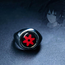 Load image into Gallery viewer, 10PCS Naruto Accessories Uchiha Clan All Sharingan Printed Rings With Box