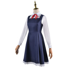 Load image into Gallery viewer, Women Spy x Family Costume Anya Forger Cosplay Navy Dress with Headdress and Stockings