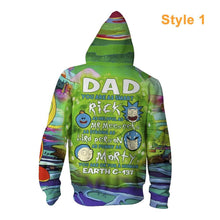 Load image into Gallery viewer, Mens Rick and Morty Hoodies 3D Printed Sweatshirts
