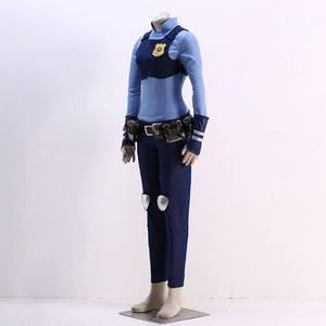 Zootopia Costume The Rabbit Judy Hopps Cosplay Set For Women and Kids
