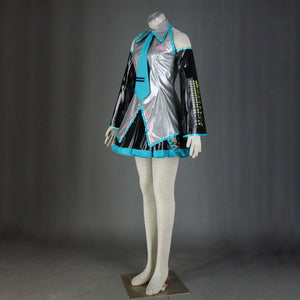 Vocaloid Costume Hatsune Miku Cosplay Set 2nd Version For Women and Kids