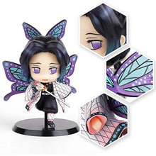 Load image into Gallery viewer, 3.5 inchi Demon Slayer Figure Kochou Shinobu Cute Chibi Toys