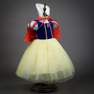Princess Costume Snow White Summer Dress With Accessories For Girls Party