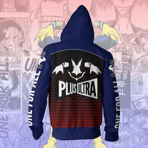 Mens My Hero Academia Printed Pullover Trainning Suit Hoodie Sweatshirt