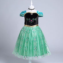 Load image into Gallery viewer, Kids Frozen Costume Princess Elsa Cosplay Birthday or Party Dress With Accessories