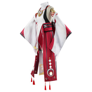Genshin Impact Costume Yae Miko Cosplay Full Set Halloween Costume For Women