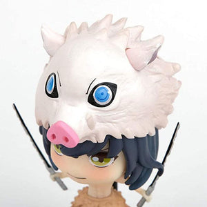 3.5 inchi Demon Slayer Figure Hashibira Inosuke Cute Chibi Toys