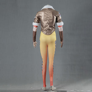 Overwatch Costume Tracer Lena Oxton Cosplay Set For Women and Kids