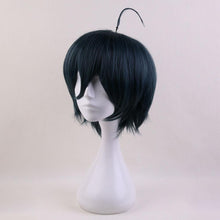 Load image into Gallery viewer, Danganronpa Costume Saihara Shuichi Cosplay Wig Heat Resistant Sythentic Hair 