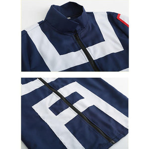 My Hero Academia Denki Kaminari Training/Gym Suit Costumes With Wigs Unisex