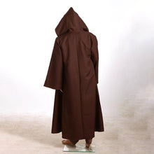 Load image into Gallery viewer, Star Wars Costume Kenobi Jedi TUNIC Cosplay Costume Brown Shirt 