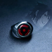 Load image into Gallery viewer, 10PCS Naruto Accessories Uchiha Clan All Sharingan Printed Rings With Box