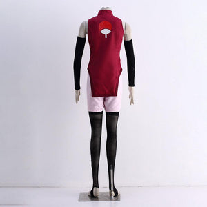 Naruto Uchiha Sarada Cosplay Set Halloween Custume