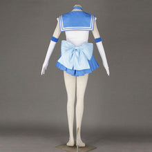Load image into Gallery viewer, Sailor Moon Costume Sailor Mercury Mizuno Ami Cosplay Full Fight Sets For Women and Kids