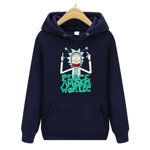 Rick and Morty Hoodies Pullover Printed Sweatshirts For Men